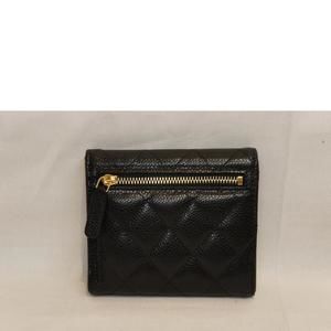 Chanel Wallet Flap Small Black Caviar Bag